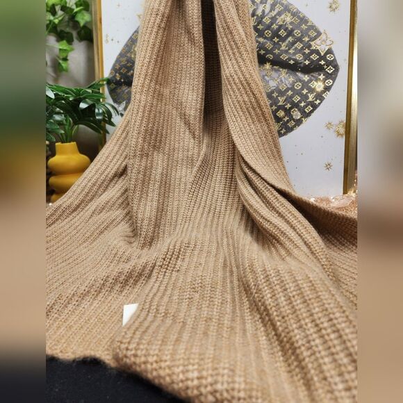 NWT American Eagle AE77 Premium Rib Cashmere Scarf - Picture 11 of 14